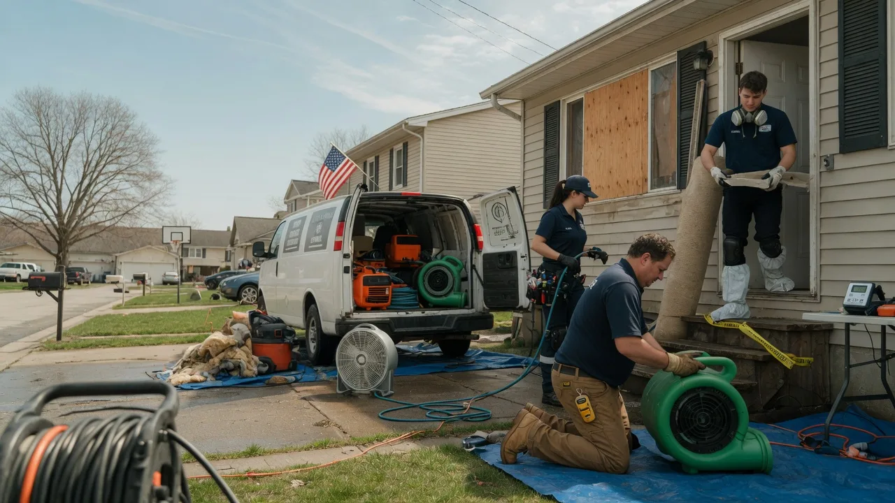 Water Damage Restoration in Sabina, OH near me